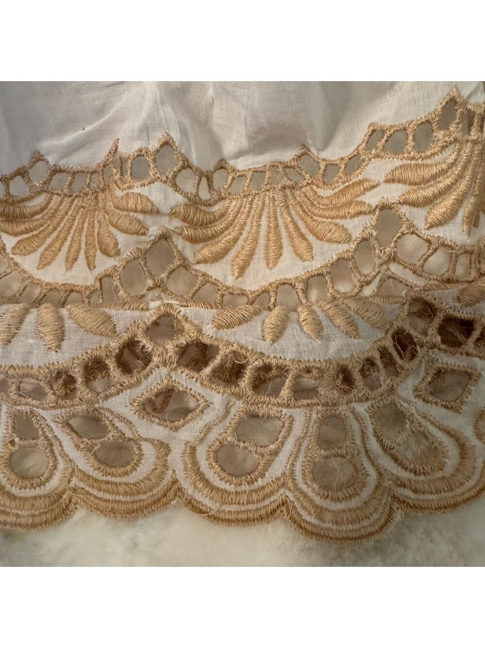 Boston Proper Top with Embroidery Details on bottom and sleeves Size S NWT - Picture 16 of 17